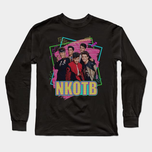 NKOTB don't go girl Long Sleeve T-Shirt by Tuti_Tauge_Sukarame